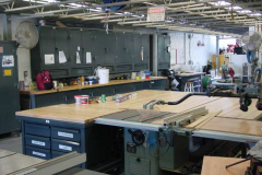 Strong Hold Mobile Work Benches, Floor Cabinets and Wall Cabinets at Collier County Facilities Department.