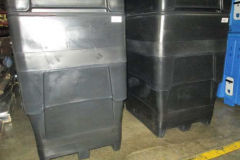 Rotationally molded containers for Elcatex in Honduras