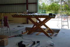Ecoa Scissor Lift Table at Gateway Golf and Country Club