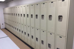 Hallowell double tier lockers at Healthpark Medical Center