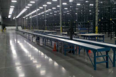 New conveyors and pallet racking at the Arthrex Distribution Center