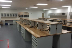 Rousseau Work Benches and Wall Cabinets for Arthrex Naples Florida